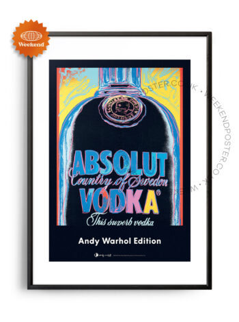 Absolut Vodka Andy Warhol Edition vintage poster