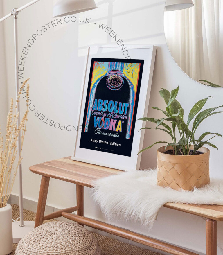 Absolut Vodka Andy Warhol Edition vintage poster