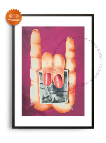 Abstract Art vintage poster