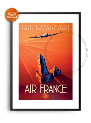 Air France vintage poster