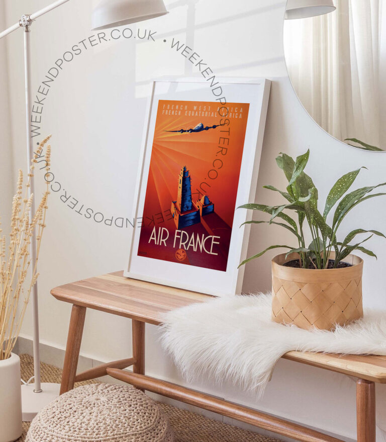 Air France vintage poster