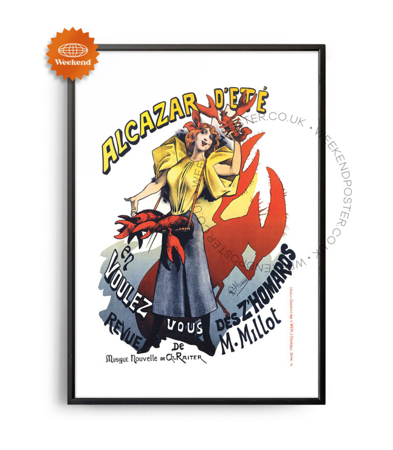 Alcazar Dete vintage poster