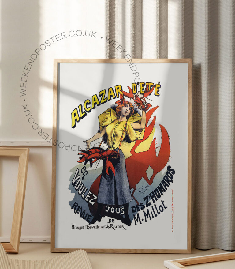 Alcazar Dete vintage poster