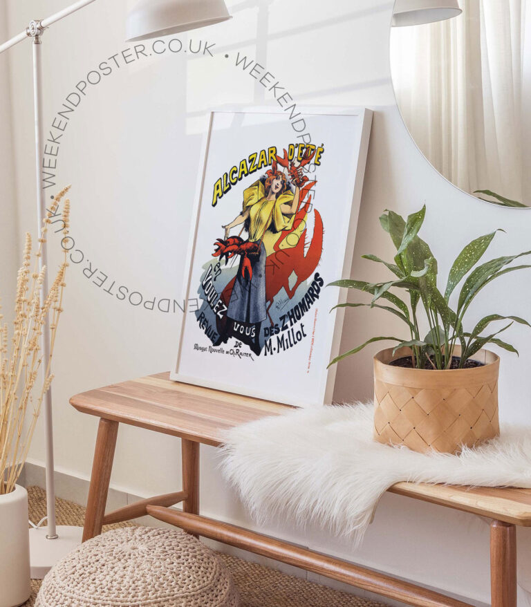 Alcazar Dete vintage poster