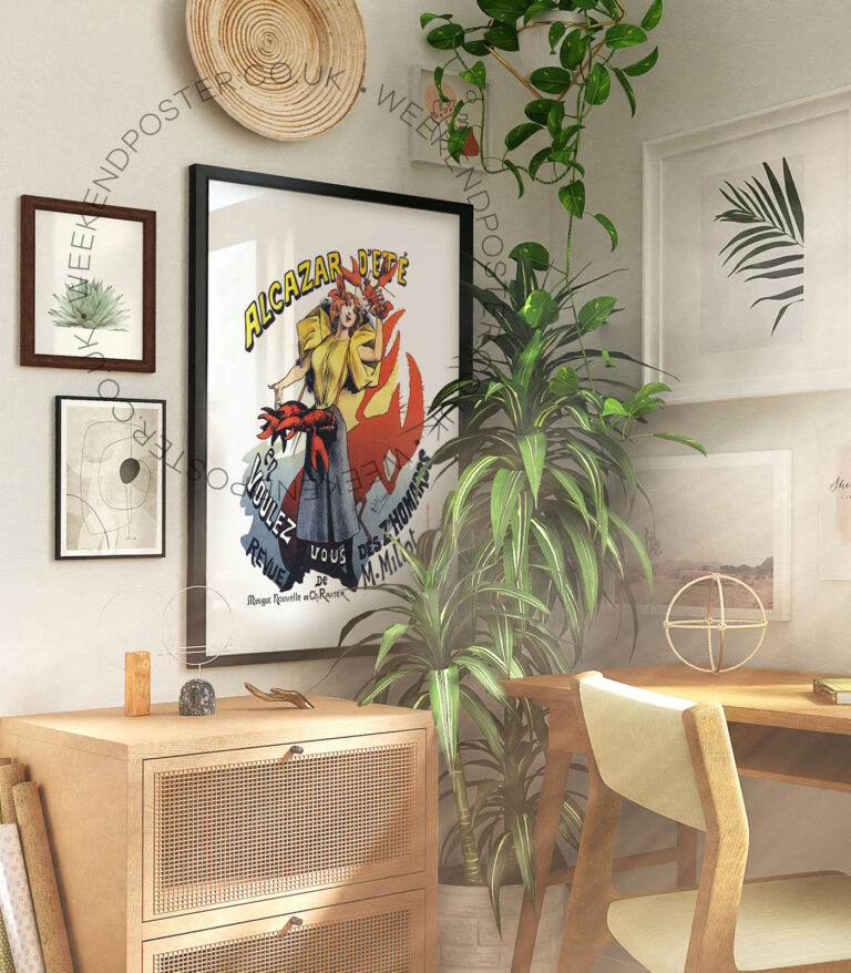 Alcazar Dete vintage poster