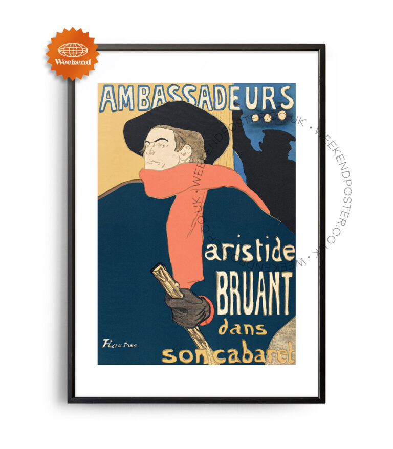Ambassadeurs vintage poster