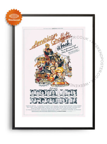 American Graffiti vintage poster