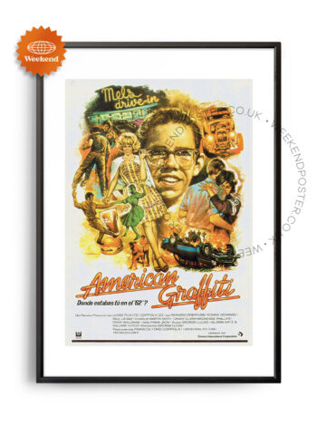 American Graffiti vintage poster