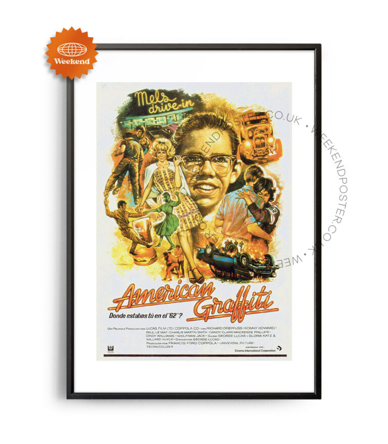 American Graffiti vintage poster