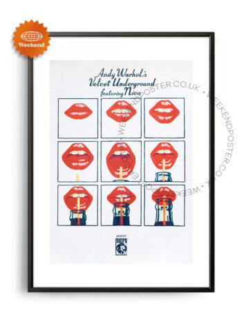 Andy Warhol Velvet Underground vintage poster