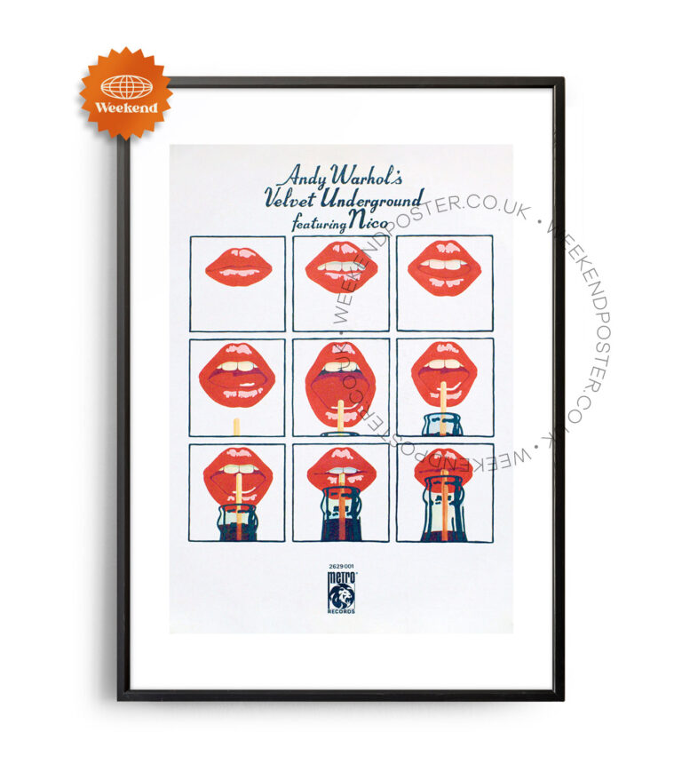 Andy Warhol Velvet Underground vintage poster