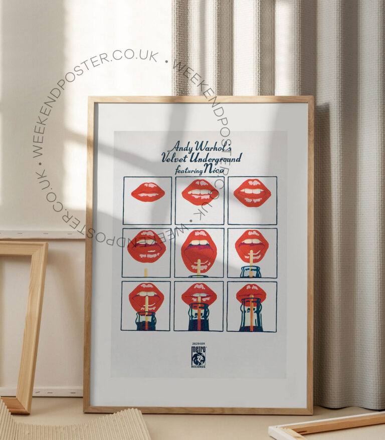 Andy Warhol Velvet Underground vintage poster