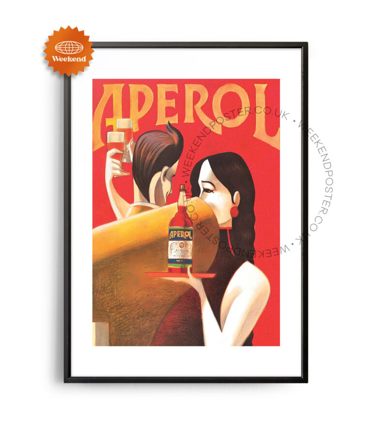 Aperol Spritz vintage poster