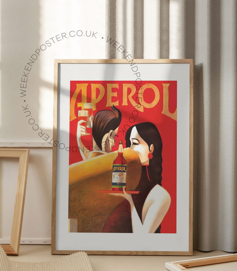 Aperol Spritz vintage poster