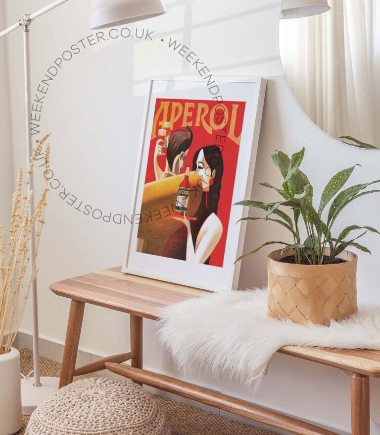 Aperol Spritz vintage poster