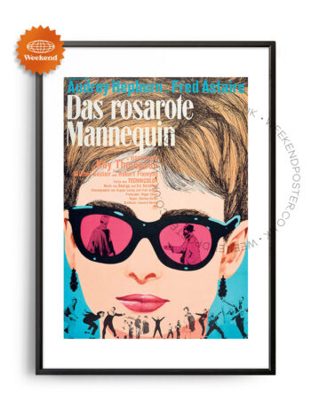 Audrey Hepburn vintage poster