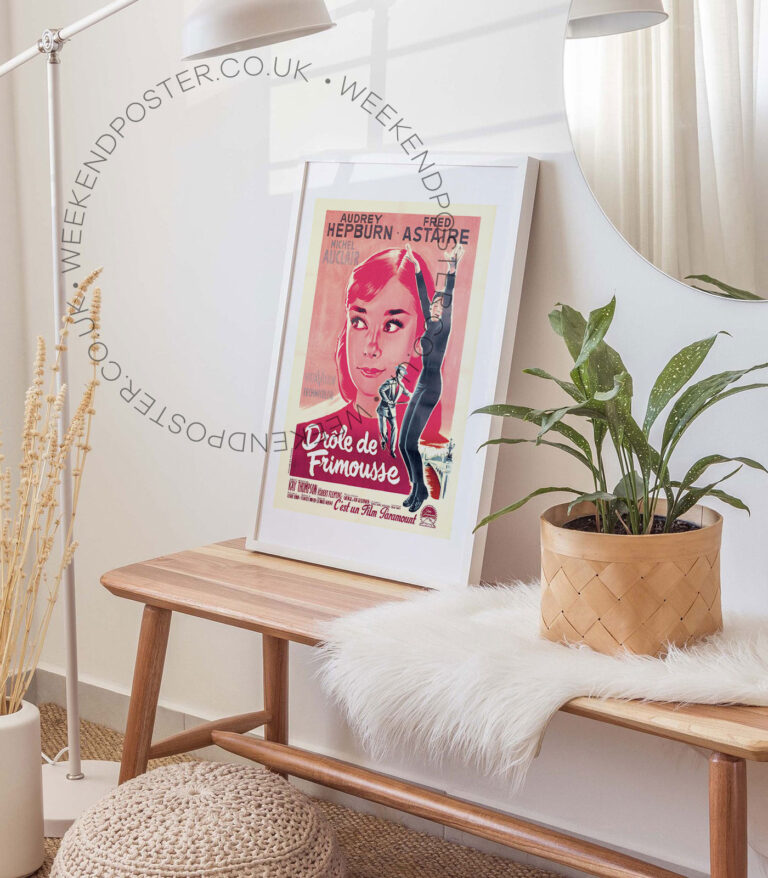 Audrey Hepburn vintage poster