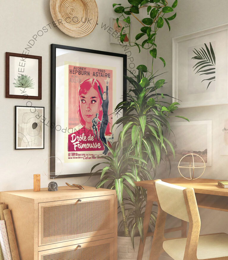 Audrey Hepburn vintage poster