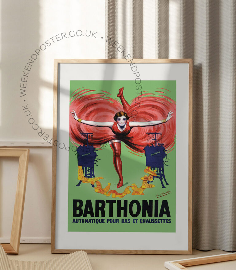 Barthonia vintage poster