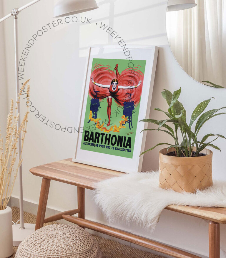 Barthonia vintage poster