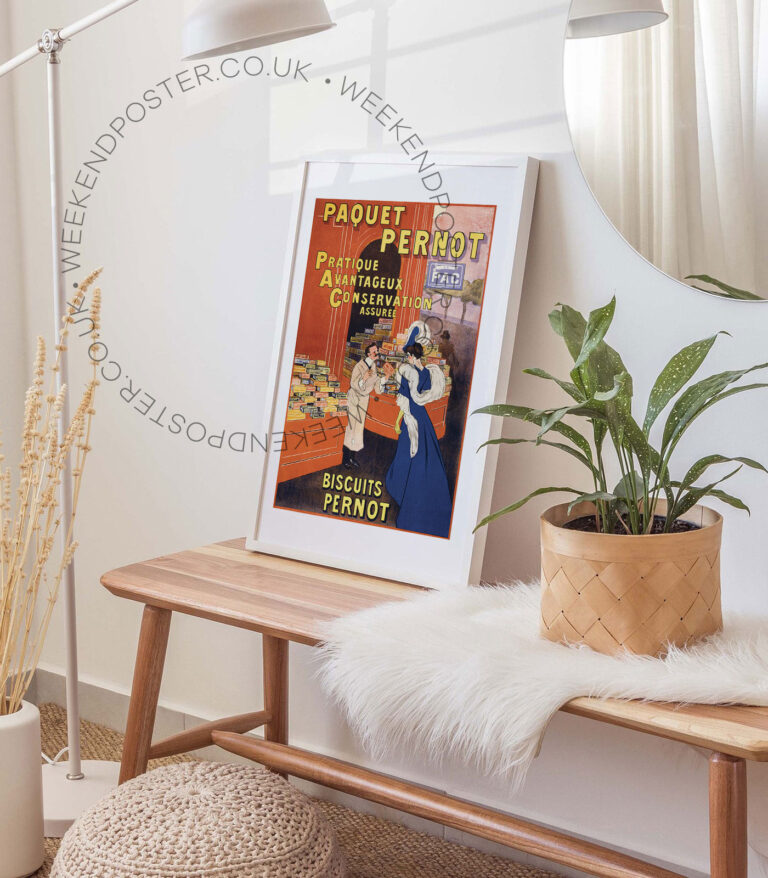 Biscuits Pernot vintage poster