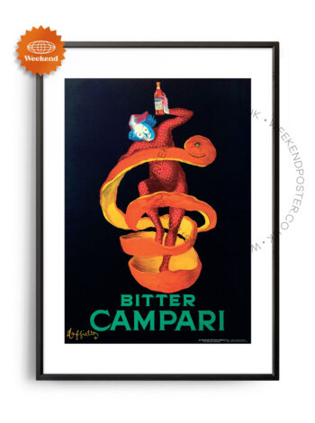 Bitter Campari vintage poster