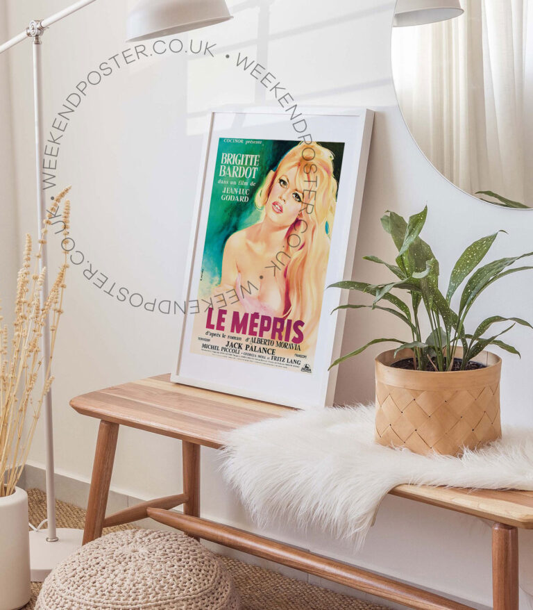 Brigitte Bardot vintage poster
