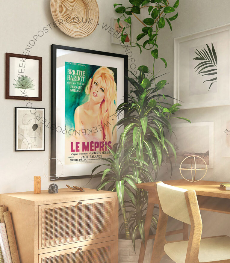 Brigitte Bardot vintage poster