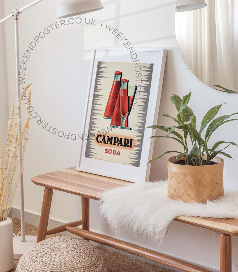 Campari Soda vintage poster