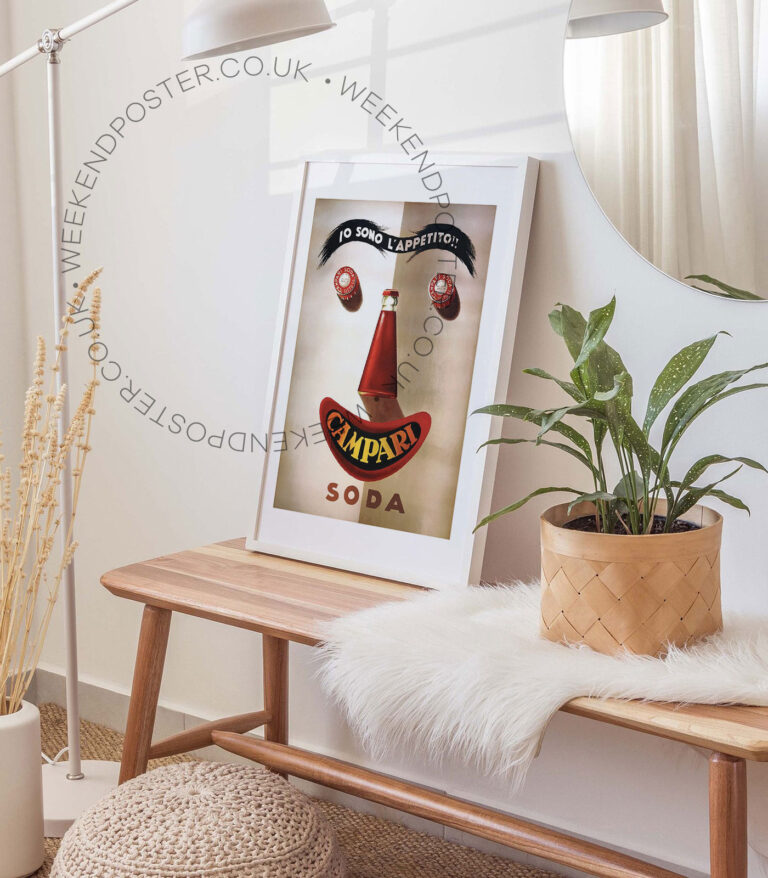 Campari Soda vintage poster