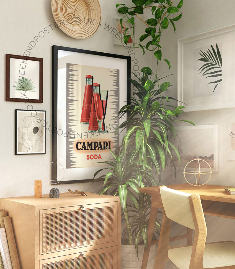 Campari Soda vintage poster