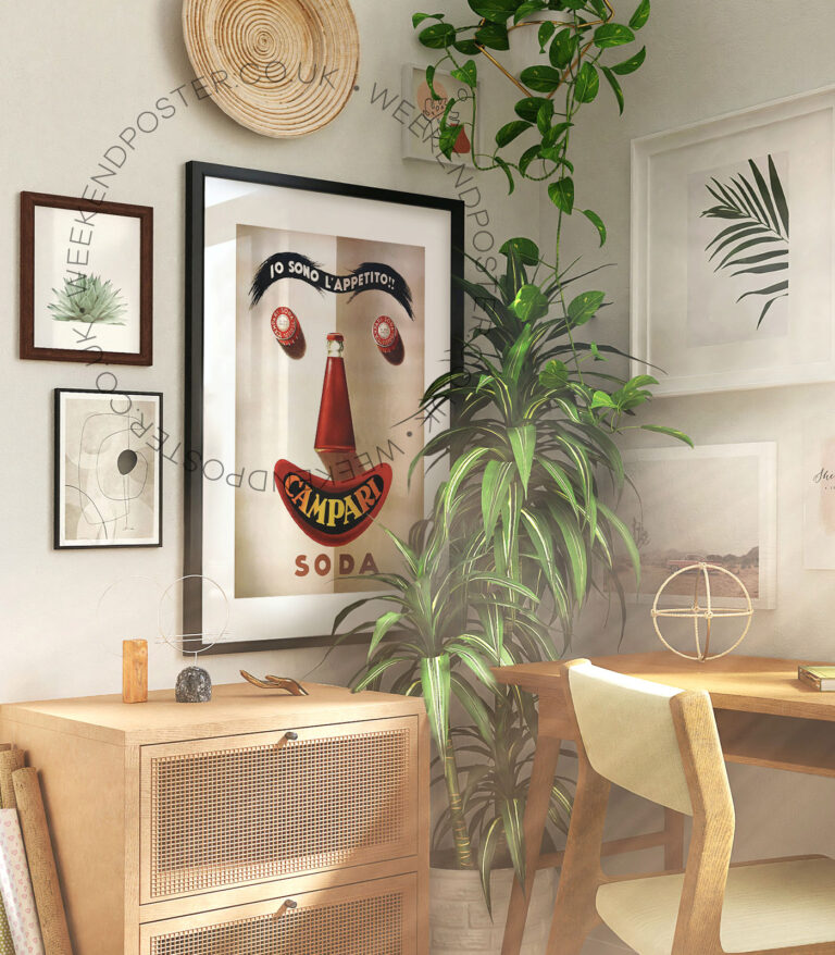 Campari Soda vintage poster