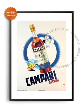 Campari vintage poster