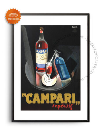 Campari vintage poster