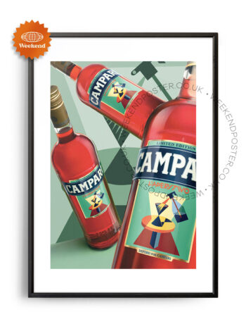 Campari vintage poster