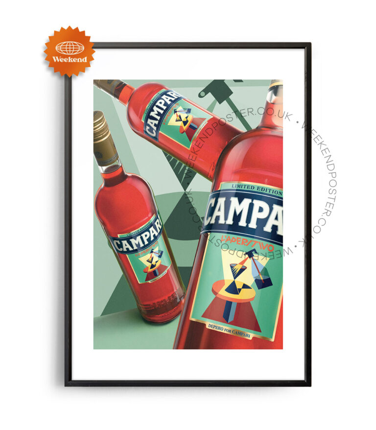 Campari vintage poster
