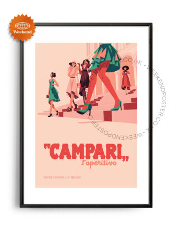 Campari vintage poster
