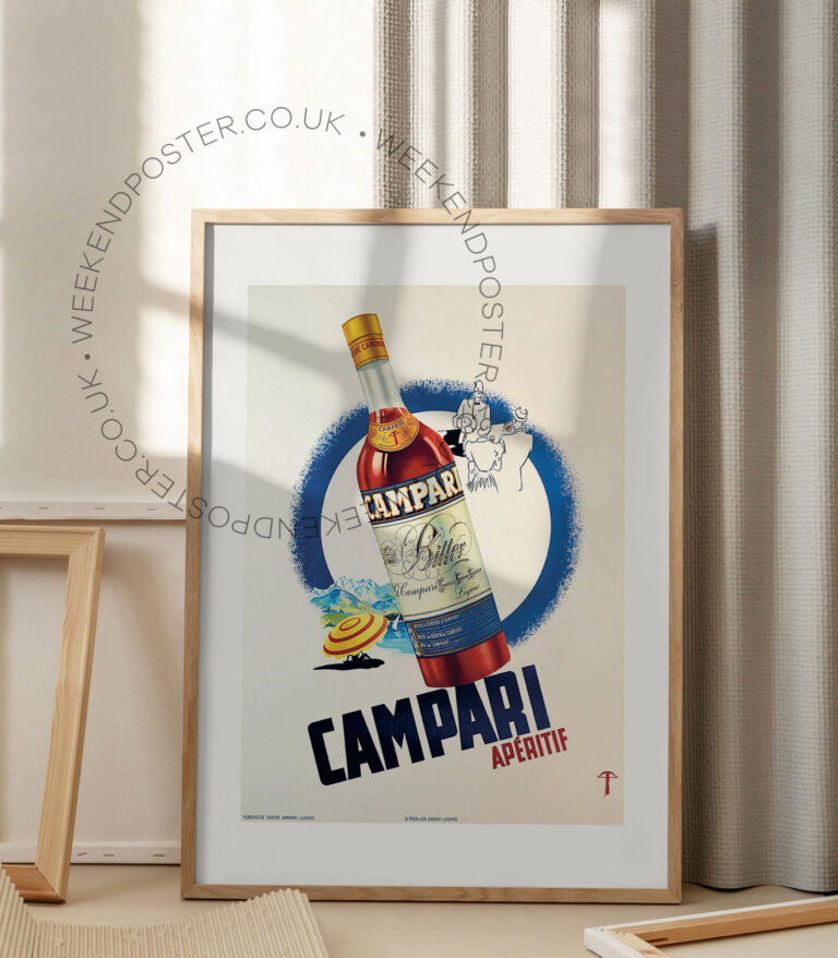 Campari vintage poster