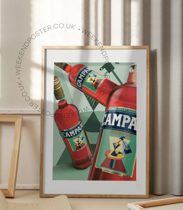 Campari vintage poster