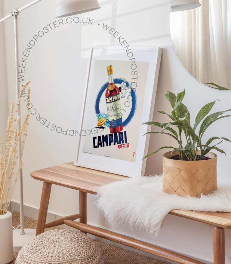 Campari vintage poster
