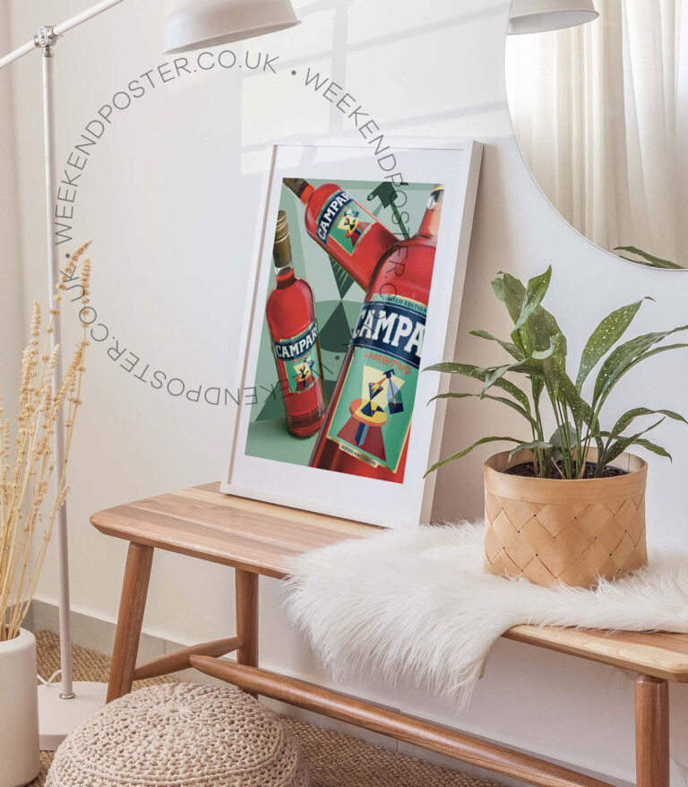 Campari vintage poster