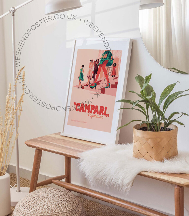 Campari vintage poster