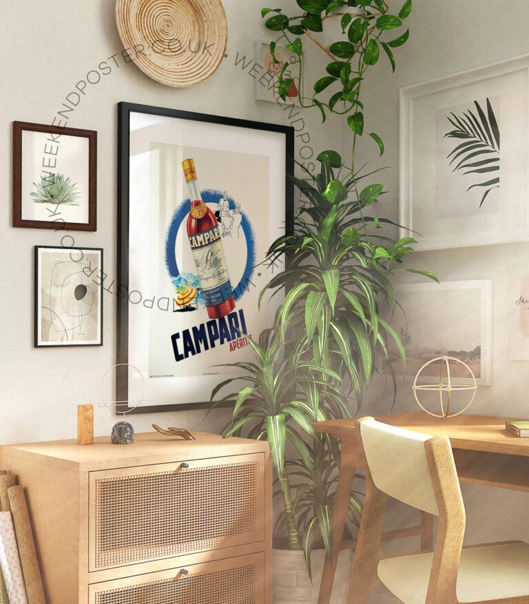Campari vintage poster