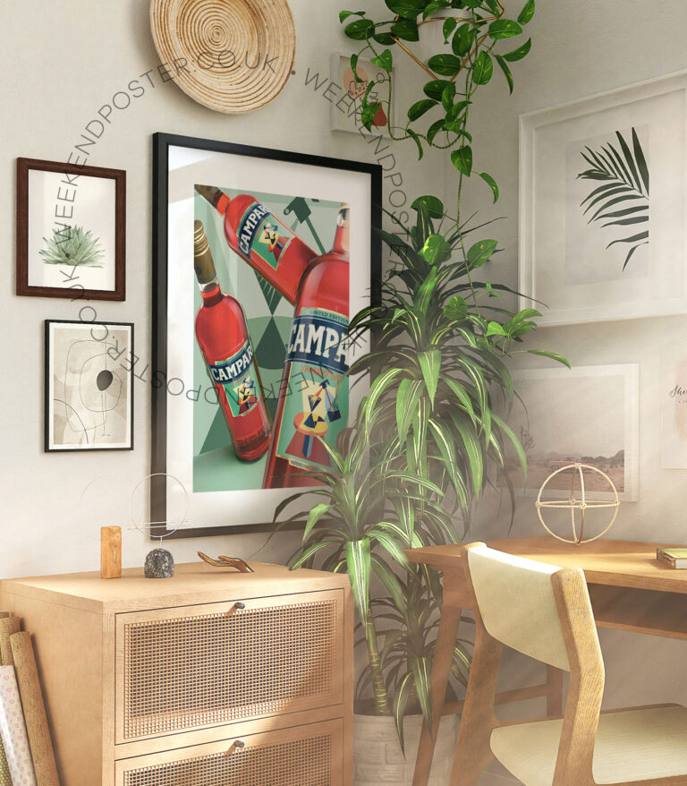 Campari vintage poster