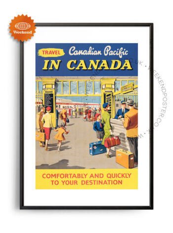 Canadian Pacific vintage poster