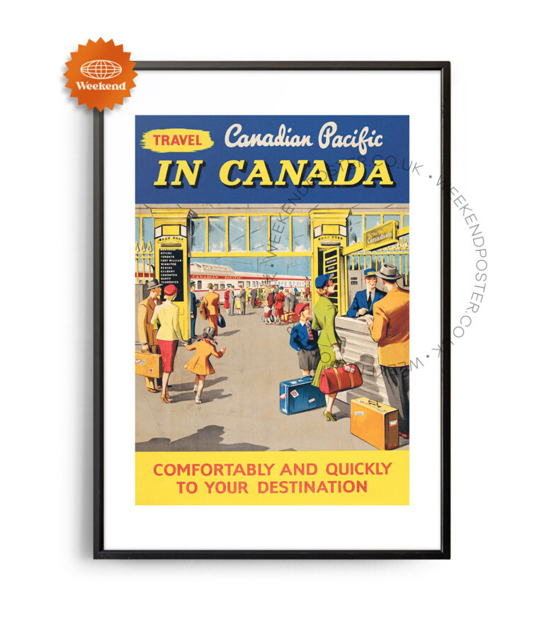 Canadian Pacific vintage poster
