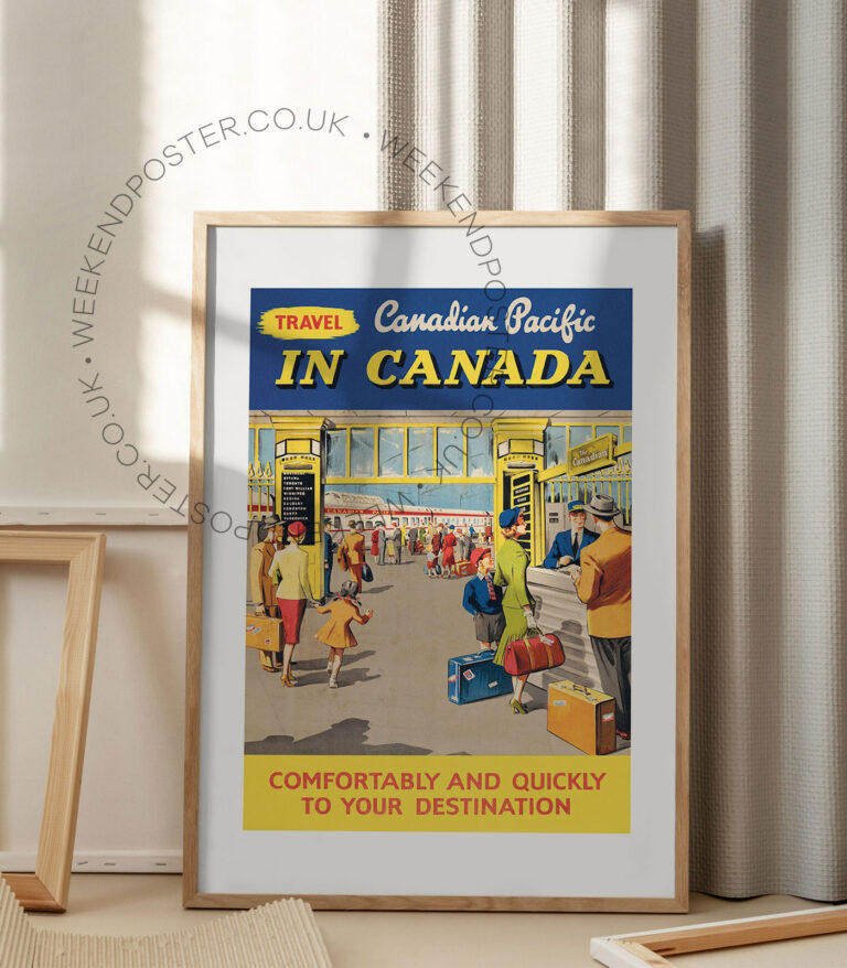 Canadian Pacific vintage poster