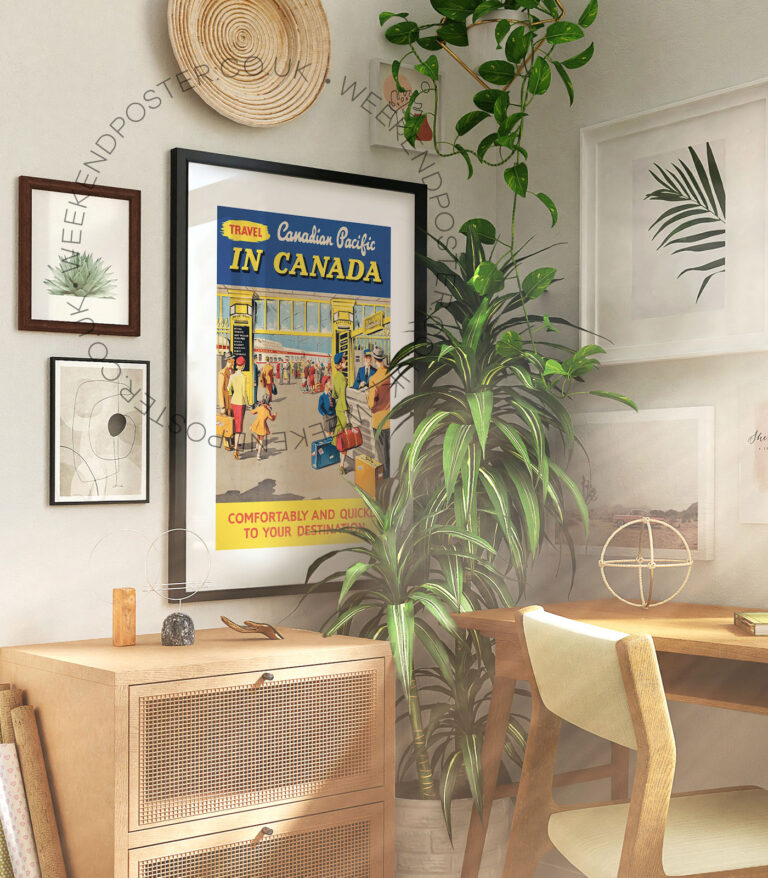 Canadian Pacific vintage poster