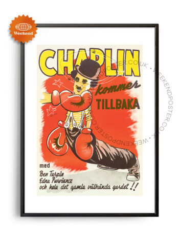 Chaplin Vintage poster