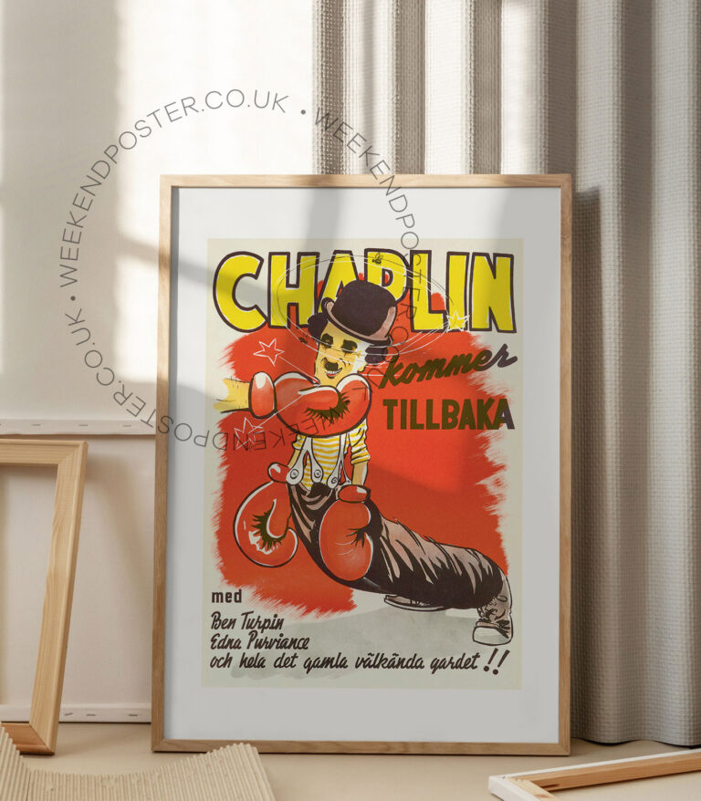 Chaplin Vintage poster